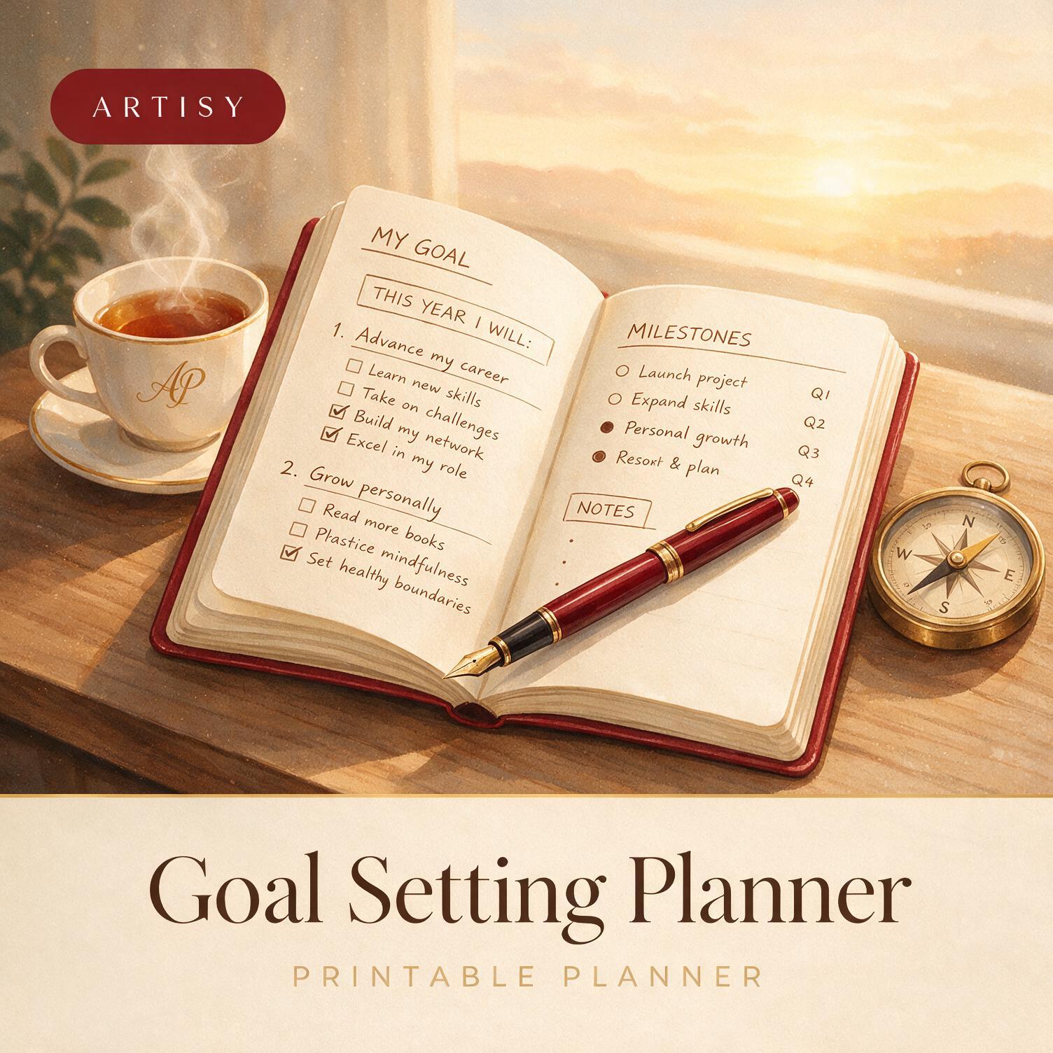 Goal Setting Planner